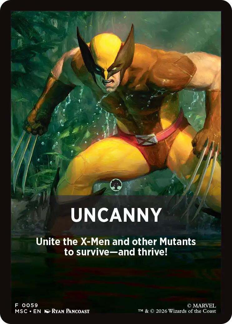 Image for Uncanny Theme Card (59) (MSC) - Magic: The Gathering