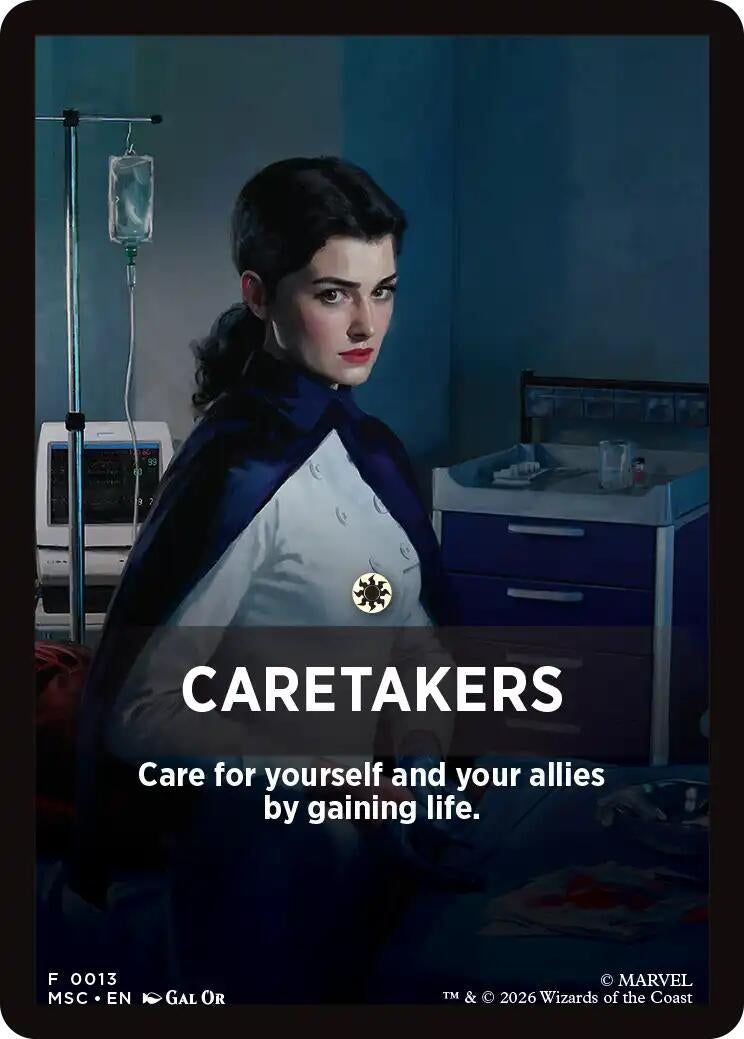 Image for Caretakers Theme Card (13) (MSC) - Magic: The Gathering