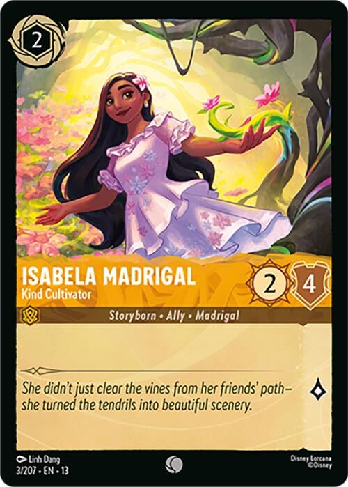 Image for Isabela Madrigal - Kind Cultivator (3/204) (13) - Disney Lorcana