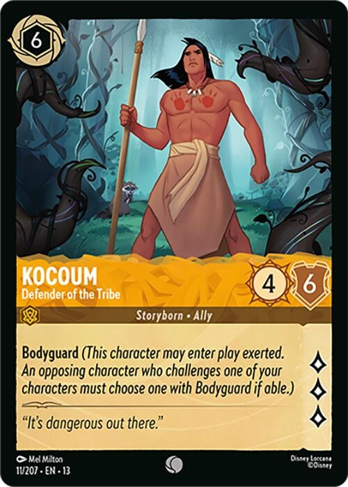 Image for Kocoum - Defender of the Tribe (11/204) (13) - Disney Lorcana