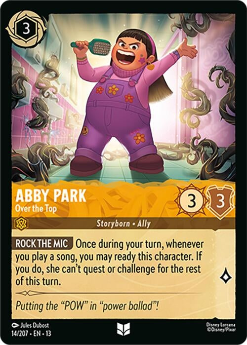 Image for Abby Park - Over the Top (14/204) (13) - Disney Lorcana