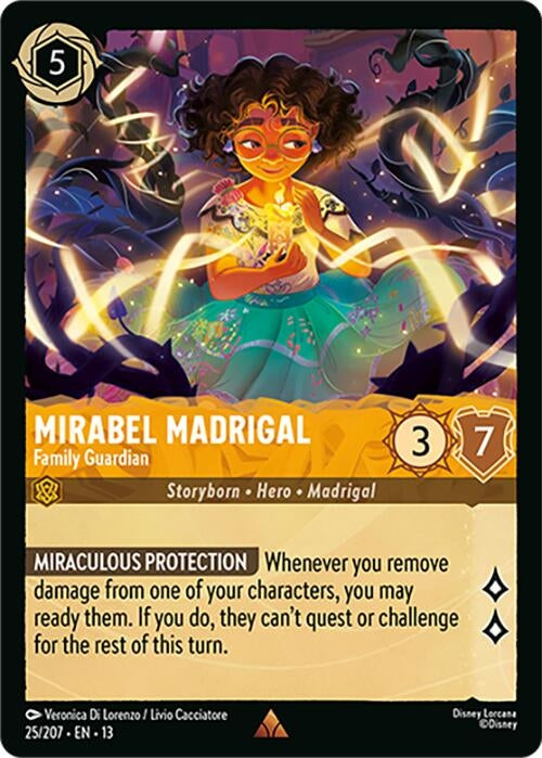 Image for Mirabel Madrigal - Family Guardian (25/204) (13) - Disney Lorcana