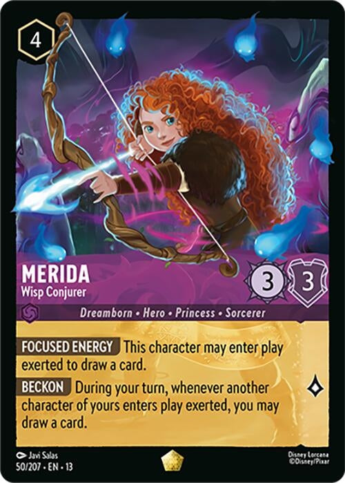 Image for Merida - Wisp Conjurer (50/204) (13) - Disney Lorcana