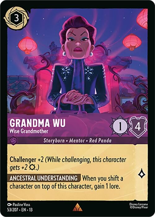 Image for Grandma Wu - Wise Grandmother (53/204) (13) - Disney Lorcana