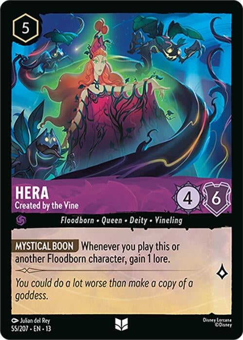 Image for Hera - Created by the Vine (55/204) (13) - Disney Lorcana