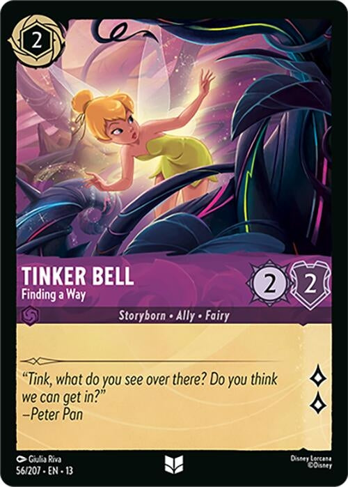 Image for Tinker Bell - Finding a Way (56/204) (13) - Disney Lorcana