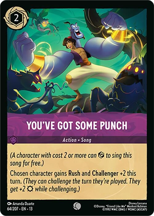 Image for You've Got Some Punch (64/204) (13) - Disney Lorcana