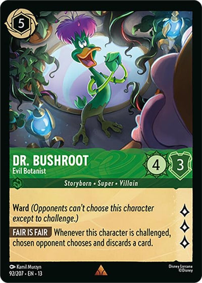 Dr. Bushroot - Evil Botanist (92/204) (13)