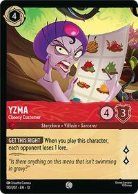 Yzma - Choosy Customer (Foil) - Attack of the Vine! - 110/207