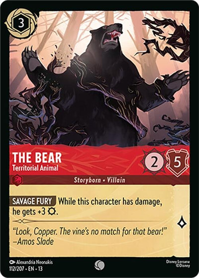 The Bear - Territorial Animal (112/204) (13)
