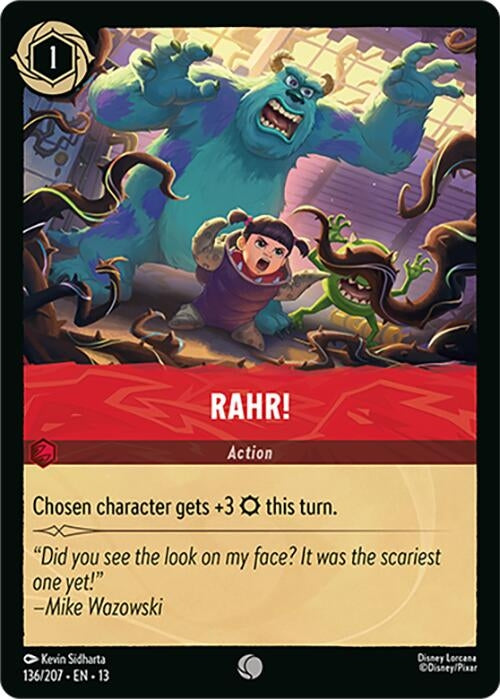 Image for RAHR! (136/204) (13) - Disney Lorcana