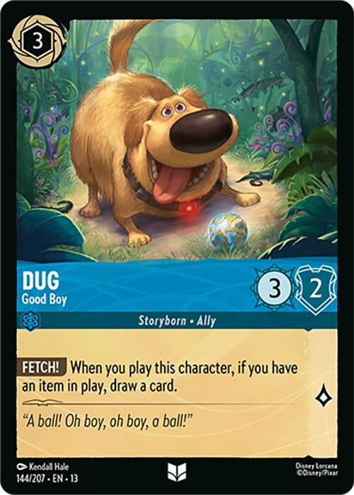 Image for Dug - Good Boy (144/204) (13) - Disney Lorcana