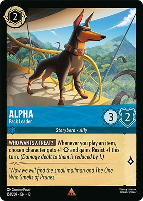 Image for Alpha - Pack Leader (151/204) (13) - Disney Lorcana