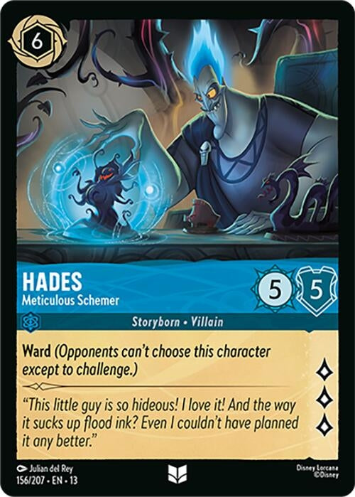 Image for Hades - Meticulous Schemer (156/204) (13) - Disney Lorcana