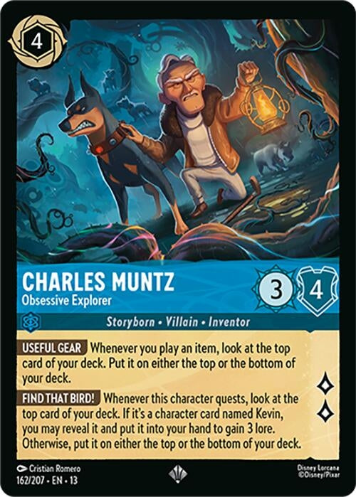 Image for Charles Muntz - Obsessive Explorer (162/204) (13) - Disney Lorcana