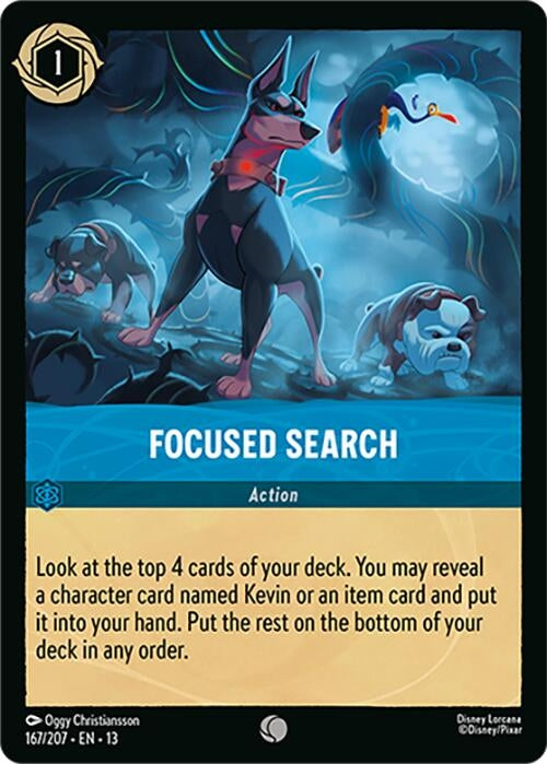Image for Focused Search (167/204) (13) - Disney Lorcana