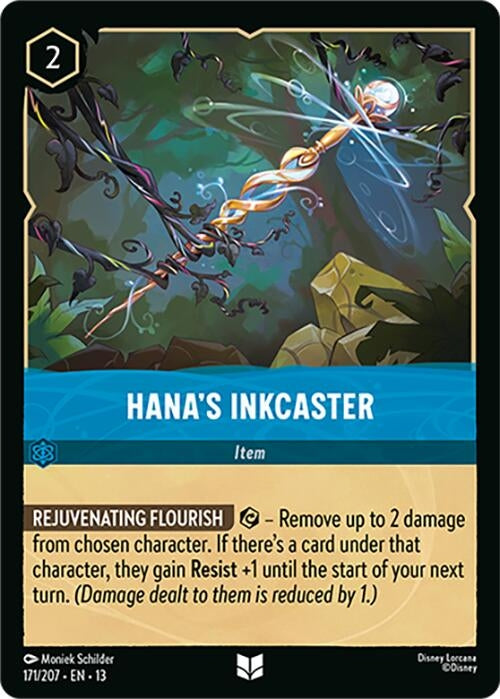 Image for Hana's Inkcaster (171/204) (13) - Disney Lorcana