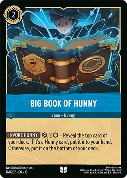 Image for Big Book of Hunny (174/204) (13) - Disney Lorcana