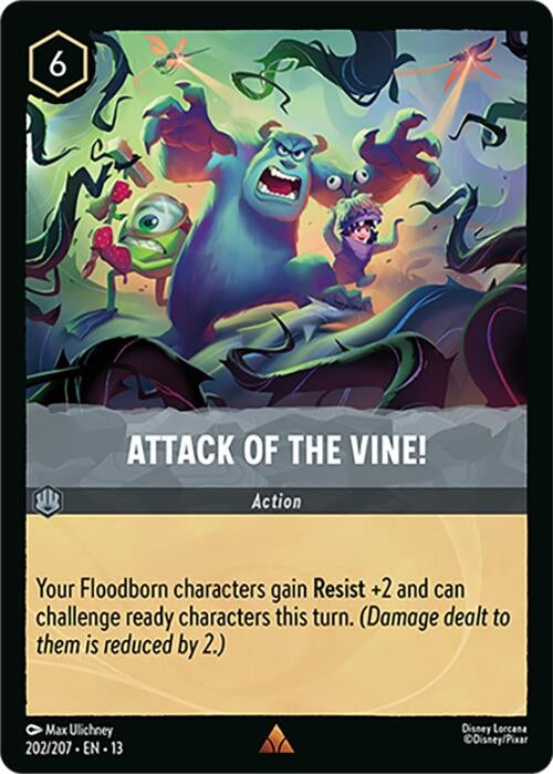 Image for Attack of the Vine! (202/204) (13) - Disney Lorcana