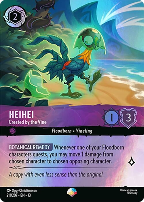 Image for Heihei - Created by the Vine (Epic) (211/204) (13) - Disney Lorcana