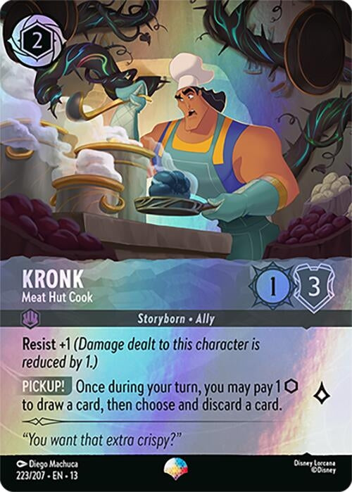 Image for Kronk - Meat Hut Cook (Epic) (223/204) (13) - Disney Lorcana