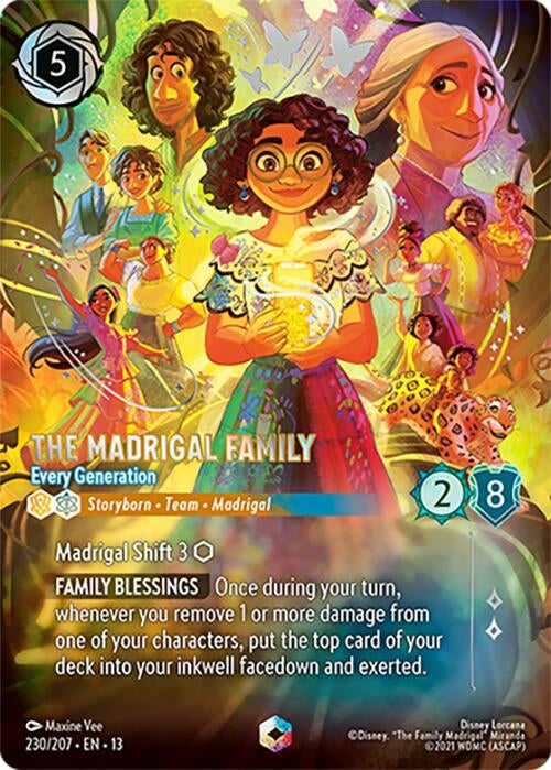 Image for The Madrigal Family - Every Generation (Enchanted) (230/204) (13) - Disney Lorcana