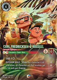 Carl Fredricksen & Russell - Intrepid Explorers (Enchanted) - Attack of the Vine! - 237/207