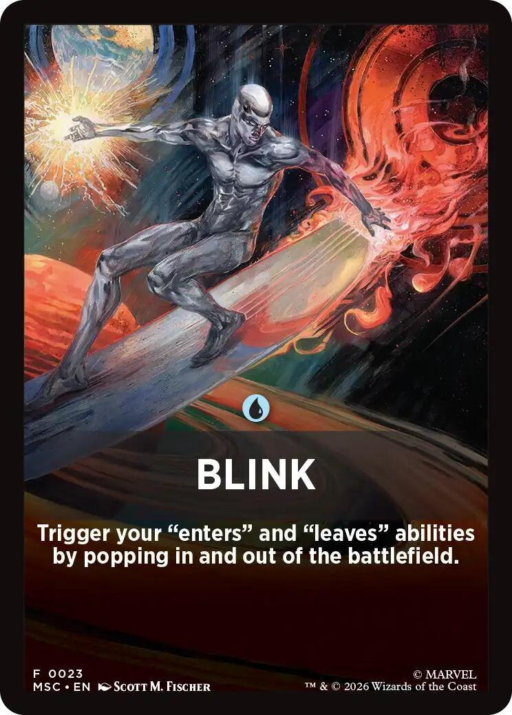 Image for Blink Theme Card (23) (MSC) - Magic: The Gathering