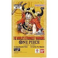The World's Strongest Warriors Booster Pack - The World's Strongest Warriors