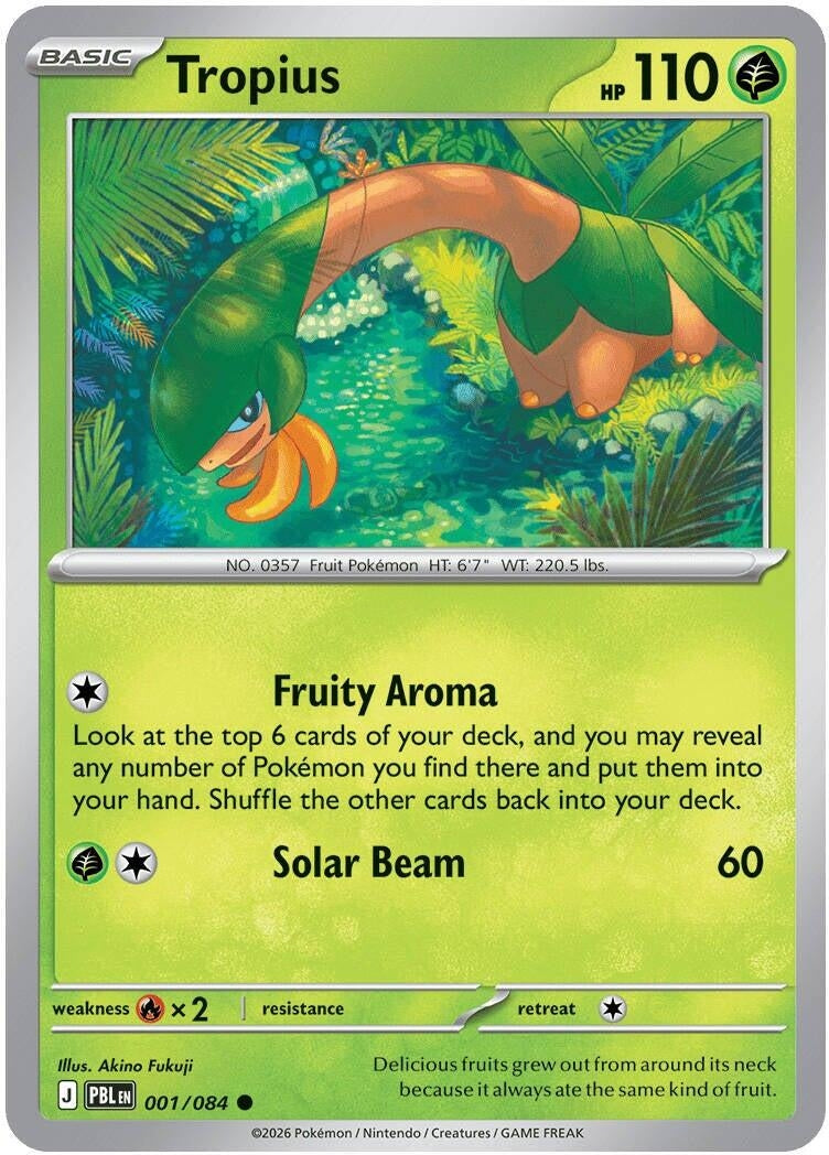 Image for Tropius (001/084) (ME05) - Pokemon