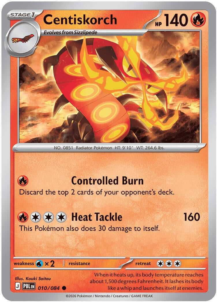 Image for Centiskorch (010/084) (ME05) - Pokemon