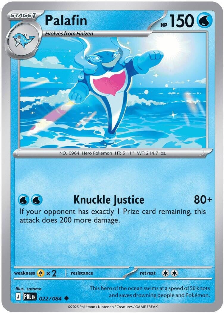 Image for Palafin (022/084) (ME05) - Pokemon