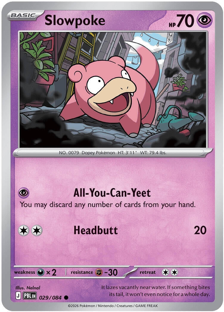 Image for Slowpoke (029/084) (ME05) - Pokemon