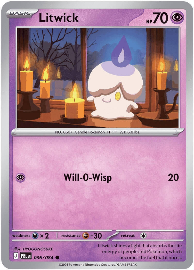 Image for Litwick (036/084) (ME05) - Pokemon