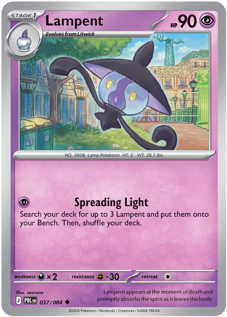 Image for Lampent (037/084) (ME05) - Pokemon