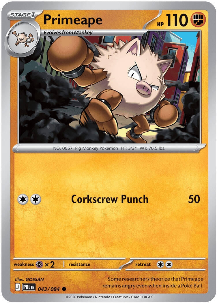 Image for Primeape (043/084) (ME05) - Pokemon