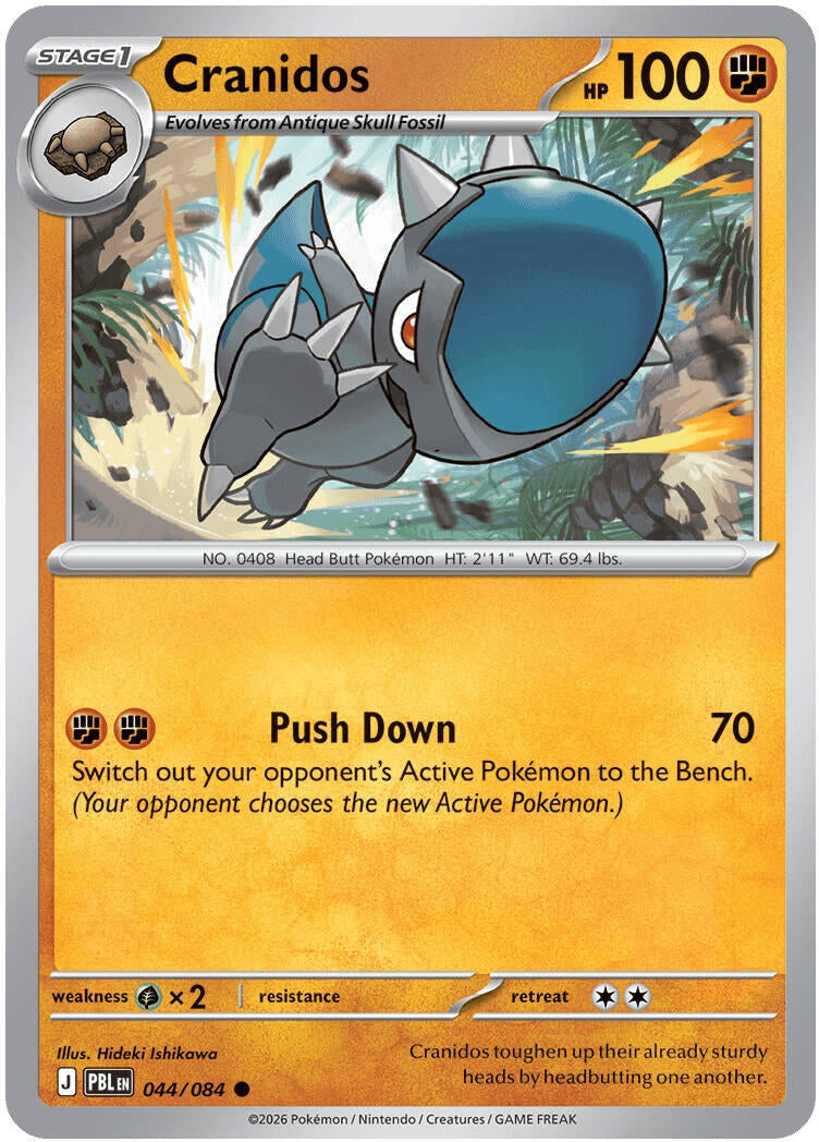 Image for Cranidos (044/084) (ME05) - Pokemon