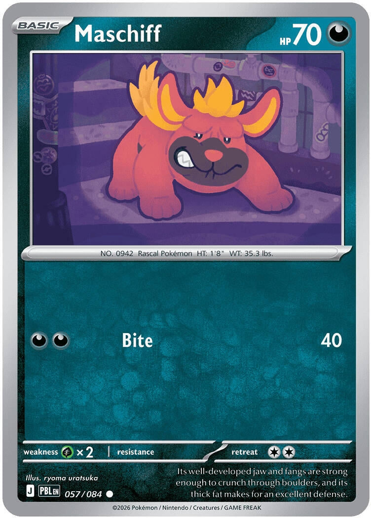 Image for Maschiff (057/084) (ME05) - Pokemon