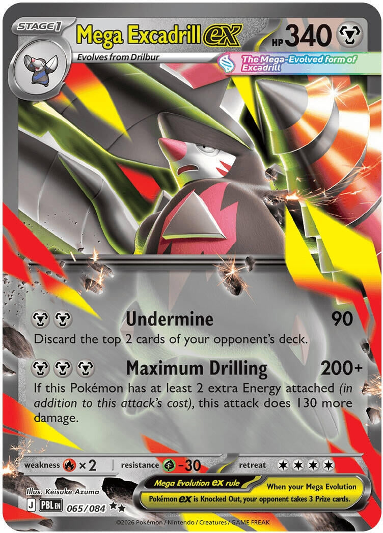 Image for Mega Excadrill ex (065/084) (ME05) - Pokemon