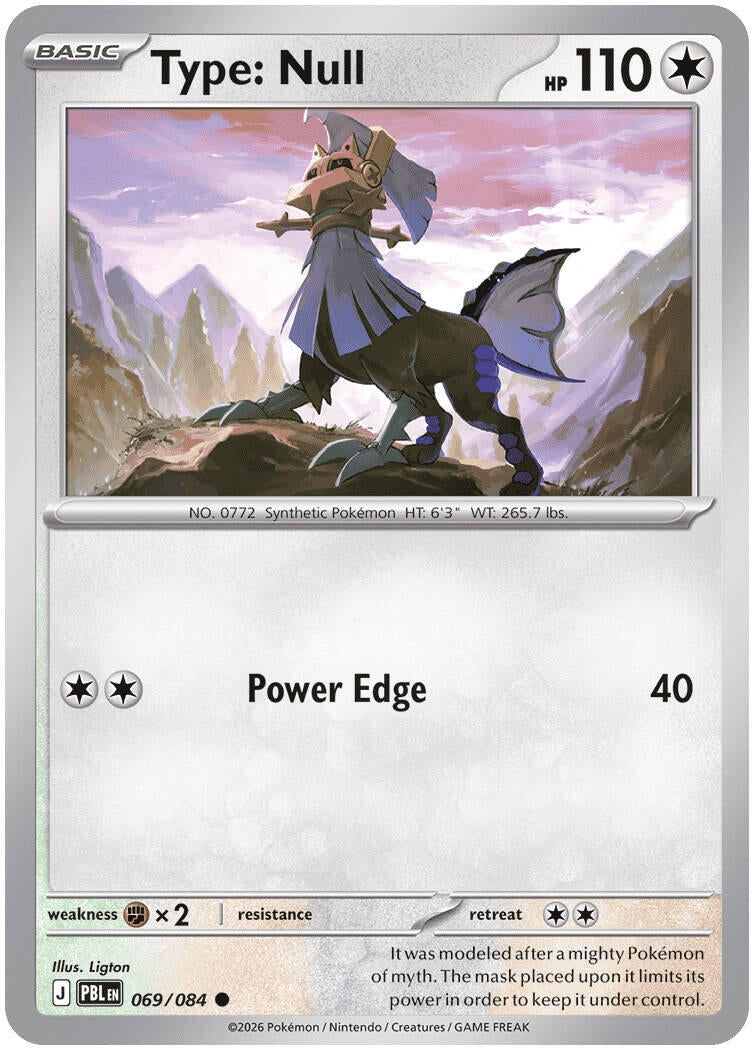Image for Type: Null (069/084) (ME05) - Pokemon