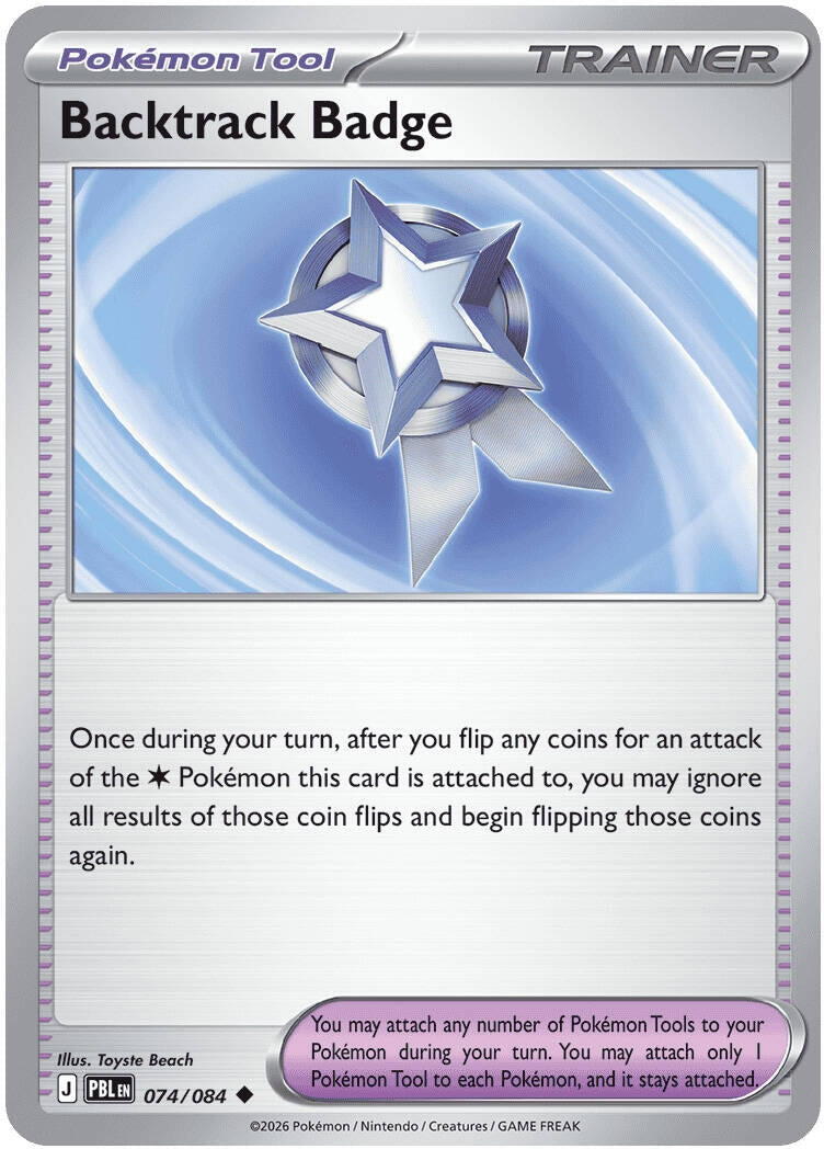 Image for Backtrack Badge (074/084) (ME05) - Pokemon