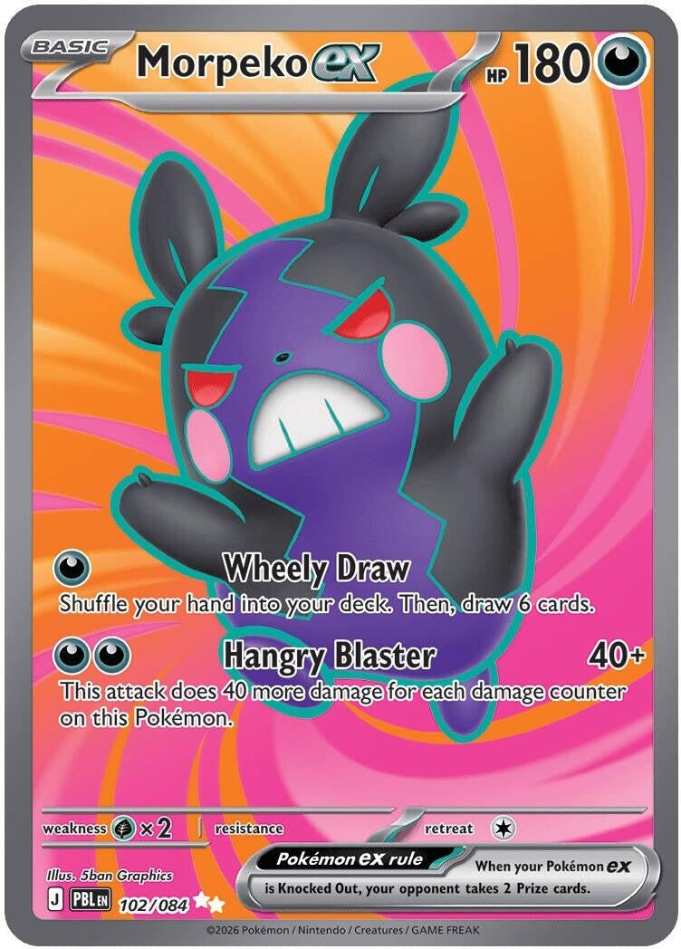 Image for Morpeko ex (102/084) (ME05) - Pokemon