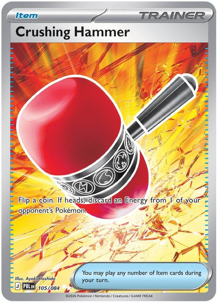 Image for Crushing Hammer (105/084) (ME05) - Pokemon