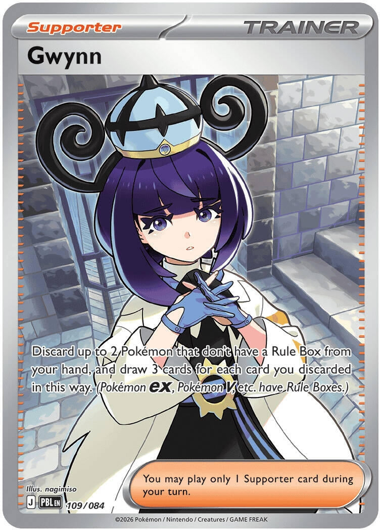 Image for Gwynn (109/084) (ME05) - Pokemon