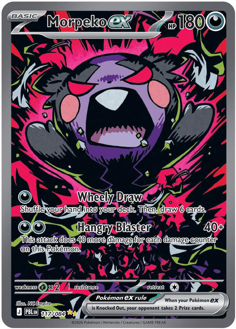Image for Morpeko ex (117/084) (ME05) - Pokemon