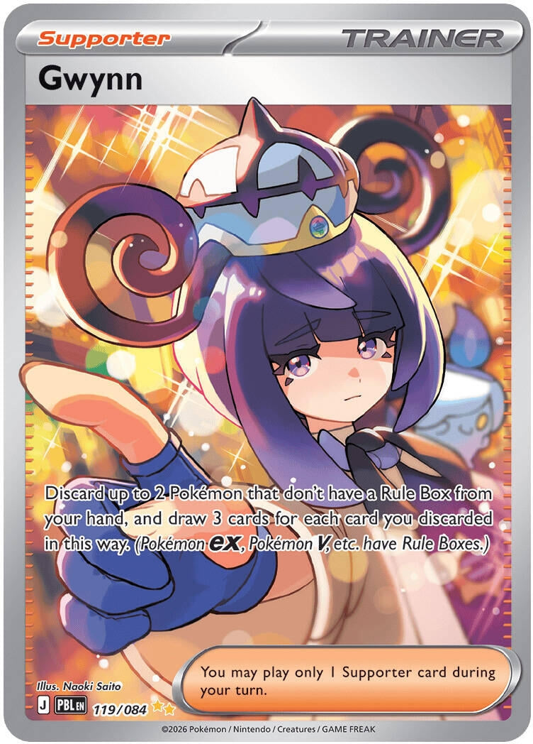 Image for Gwynn (119/084) (ME05) - Pokemon