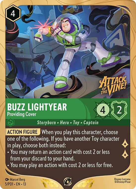 Image for Buzz Lightyear - Providing Cover (5) (DLPC) - Disney Lorcana