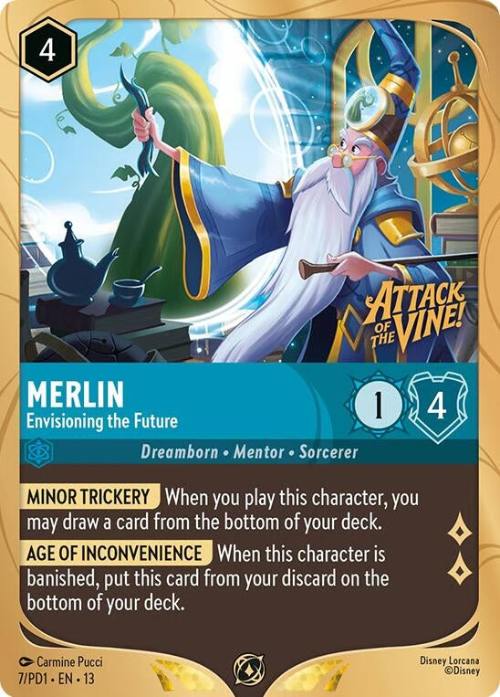 Image for Merlin - Envisioning the Future (7) (DLPC) - Disney Lorcana