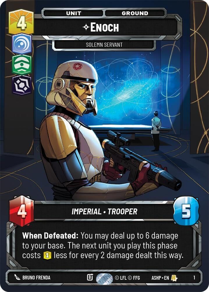 Image for Enoch - Solemn Servant (1) (ASHWPP) - Star Wars: Unlimited