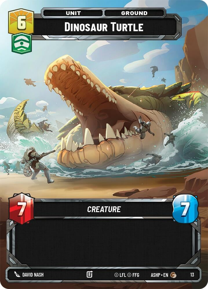 Image for Dinosaur Turtle (13) (ASHWPP) - Star Wars: Unlimited